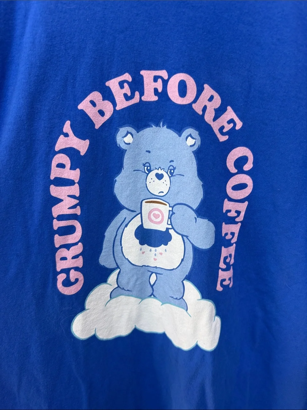Grumpy🐻Loungefly Mini🎒bag+ID holder+ New-Grumpy☕️ long sleeved T-shirt 2XL